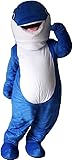 Huiyankej Dolphin Mascot Costume Dolphin Costume Adult Suit Halloween Costume