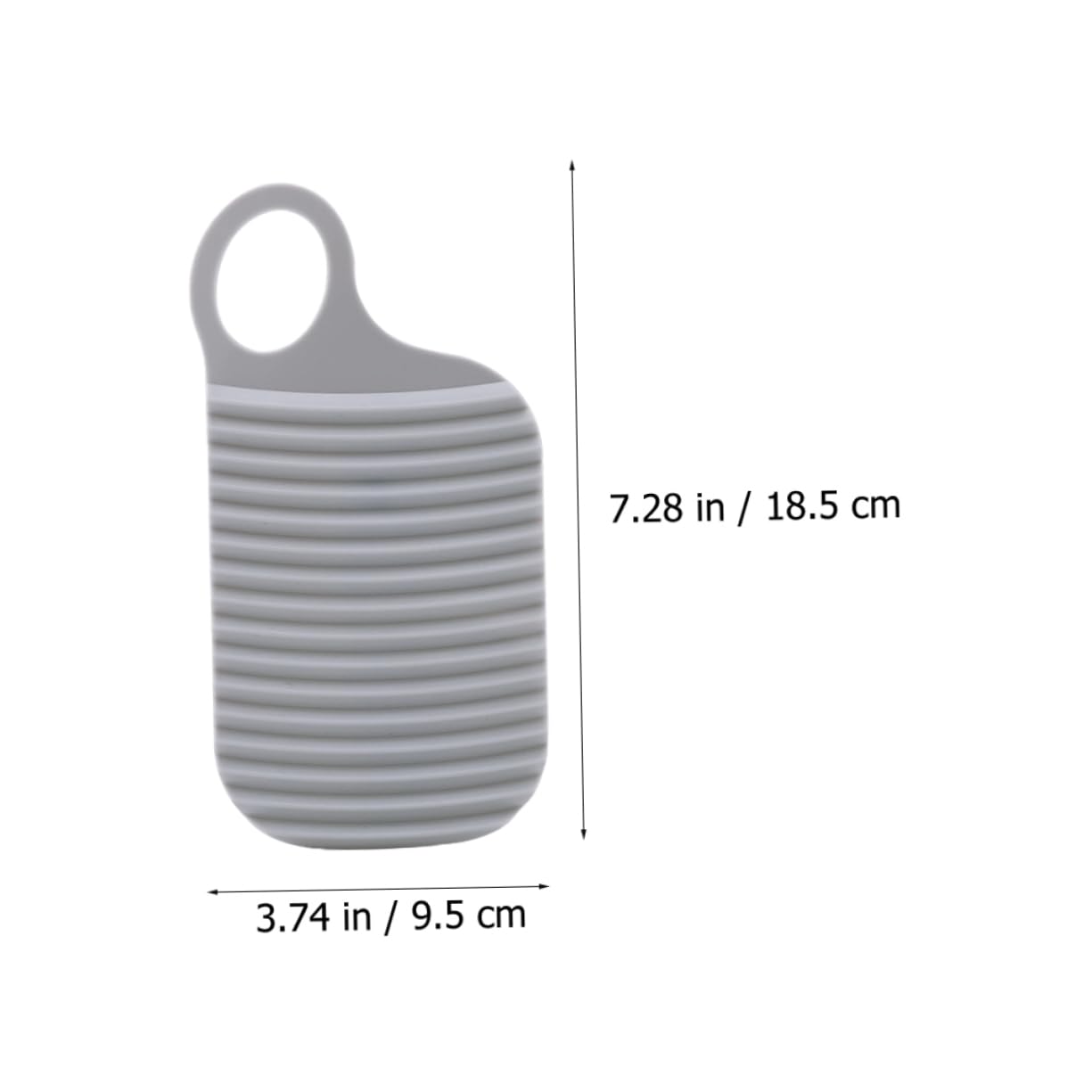 Beavorty Hand Folding Washboard Mini Collapsible Laundry Pad Travel-Friendly Non-Slip Washboard for Clothing