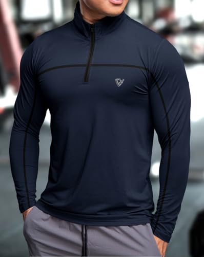 Image of Noble Monk Men's Active wear Regular Fit T Shirt |Full Sleeves |Casual T-Shirt for Men