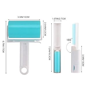   Washable-Lint-Roller-4-Pack-Reusable-Sticky-Lint-Roller-Dog-Cat-Hair-Remover-Brush-for-Clothes-Pet-Hairs-Carseats