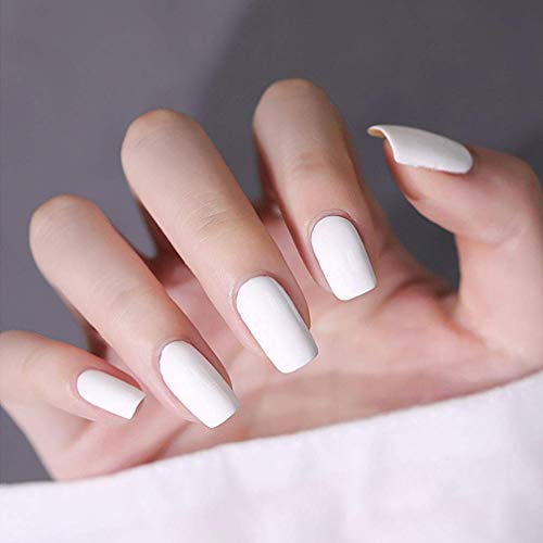 Image of Bolt Bee White Color Gel Nail Polish Soak Off UV Gel DIY at Home Manicure Salon Nail Art (1, 15ml)