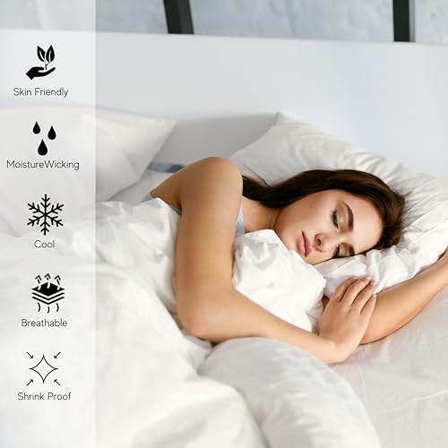 Housse de couette 100% coton HOME PRIDES, parure de lit double pour des matins radieux