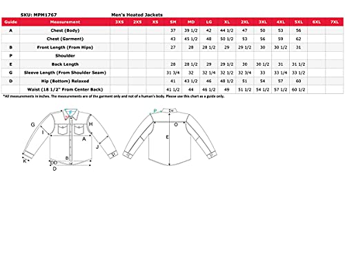 Nexgen Heat NXM1767SET Men's 'Ruffled' Black Soft Shell Heated Hooded Jacket (Included Rechargeable 10000mAh Battery)3