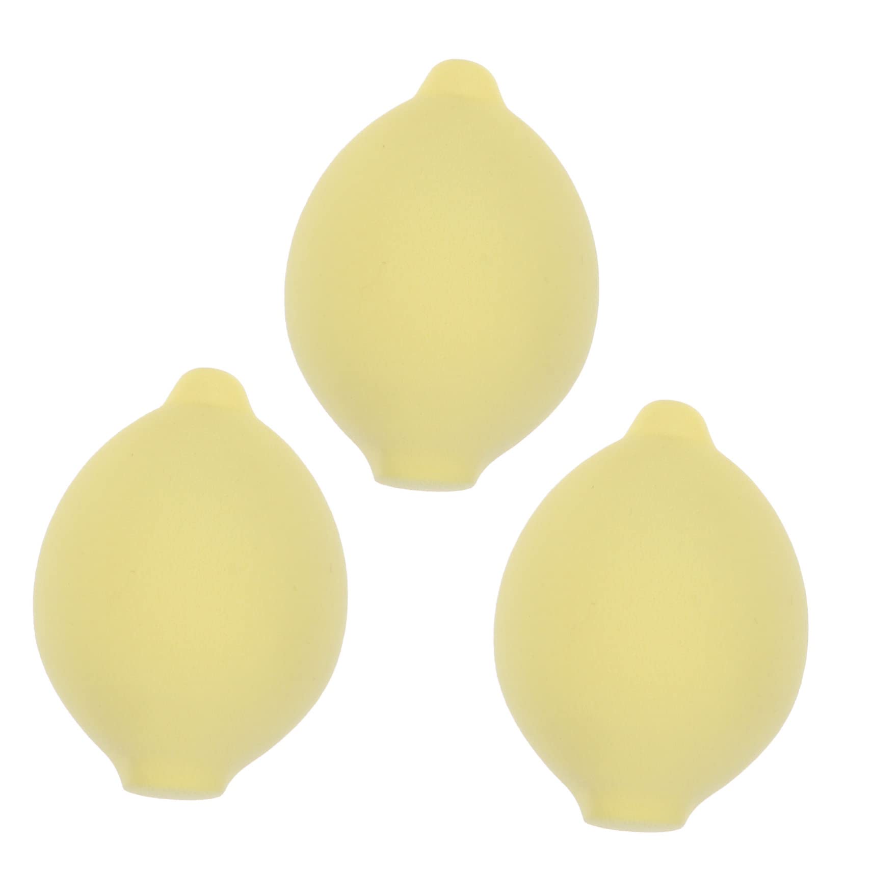 Gogogmee 3Pcs Soft Fruit Shaped Makeup Sponge for Foundation Blending Tool for Non Soaking Washable Beauty Sponges for Liquid and Powder Applications