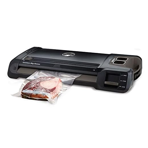 FoodSaver Vacuum Sealer GM710-000 GameSaver Big Game Sealing System, reg, Black