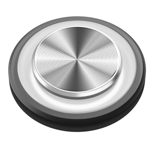 WANGCL Mini manette de jeu pour téléphone portable avec bouton en métal et ventouse 360° pour smartphone Android iOS et tablette avec écran tactile (noir)