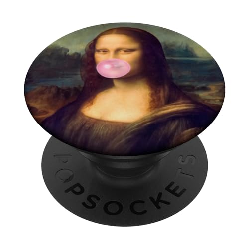 Chicle Mona Lisa PopSockets PopGrip Intercambiable