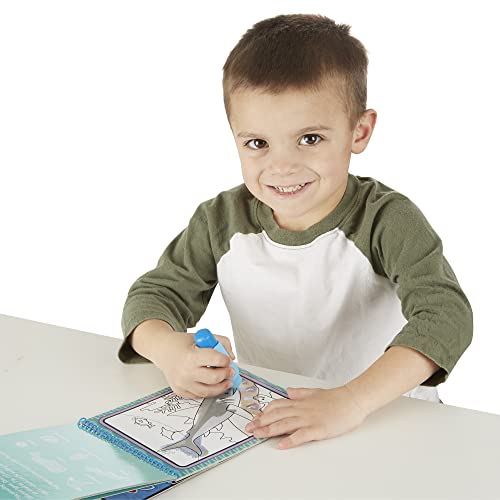 Melissa & Doug On The Go Water Wow! Reusable Water-Reveal Activity Pad - Under The Sea - Party Favors, Stocking Stuffers, Travel Toys For Toddlers, Mess Free Coloring Books For Kids Ages 3+ #TOP2