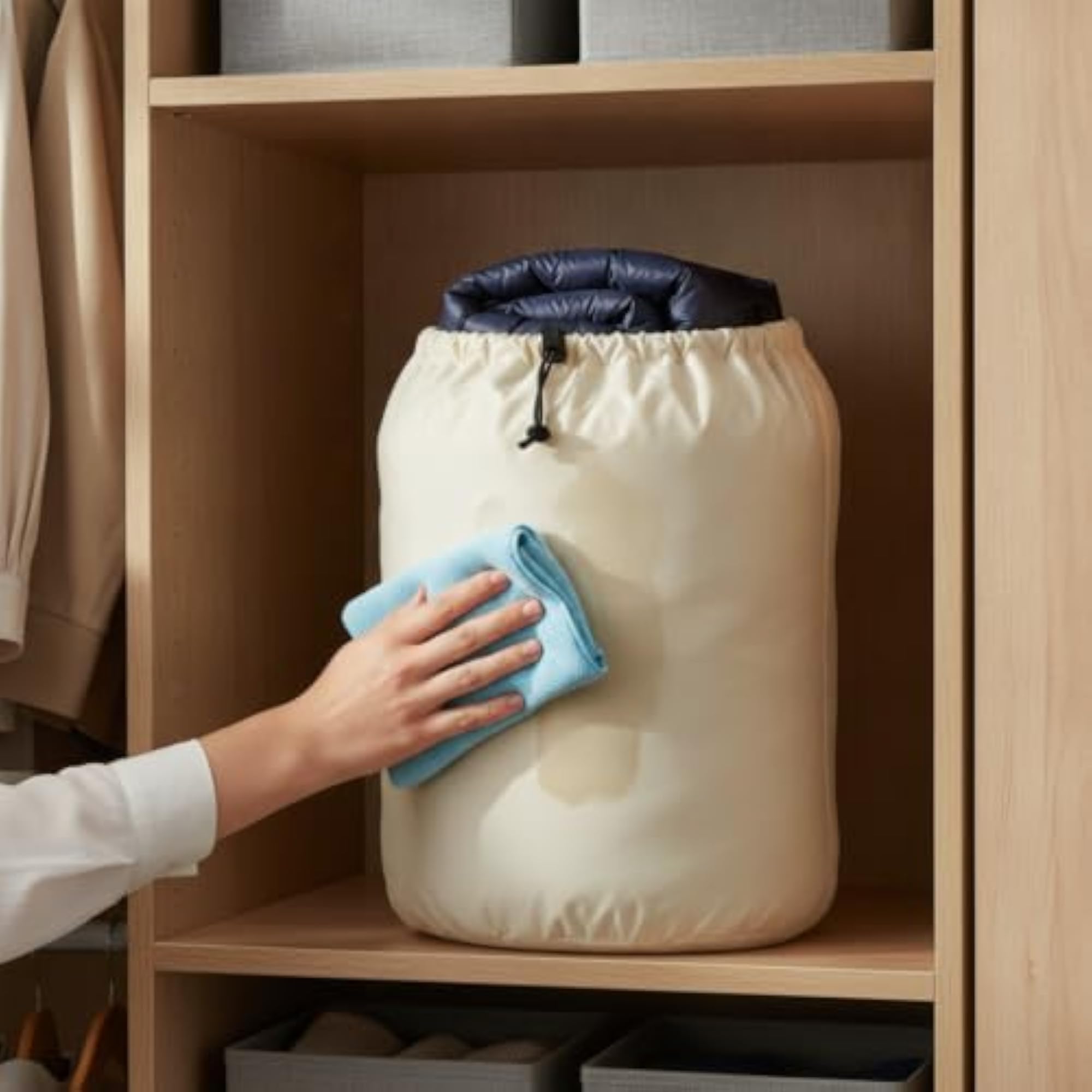 Waterproof Drawstring Storage Bags for Travel Organizer Pouches