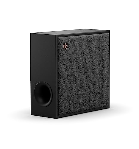 Yamaha Caisson de basse sans fil TRUE X 100A pour Barre de son TRUE X 40A - en Gris foncé