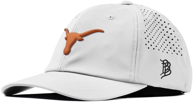 Branded Bills Officially Licensed x Ohio State Buckeyes Performance Dad Hat Collection Ohio State OSU Buckeye Logo PVC