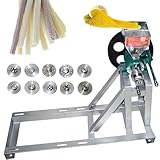 WANGYYDS Máquina Extrusora De Arroz Y Maíz Inflado con 10 Moldes, para Preparar Bocadillos Inflados, para La Elaboración De Copos De Maíz Y para El Procesamiento De Alimentos En La Cocina Head+Frame