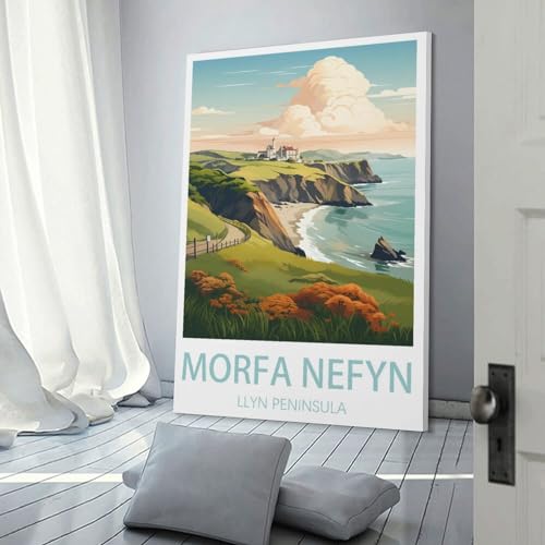Poster mural toile Morfa Nefyn résout le problème des murs vides
