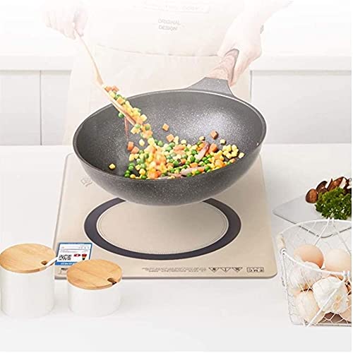 Wok antiadherente con tapa y espátula miniatura 3