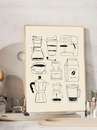 Affiches de peinture d'art minimaliste unique YUSUZHU 70x100cm sans cadre