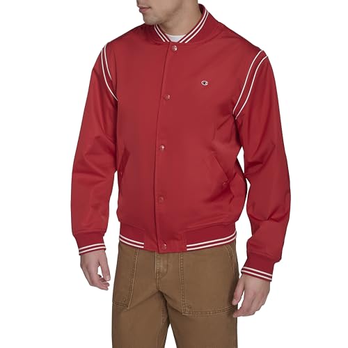 Image of Champion Men's Lightweight Varsity Bomber Jacket