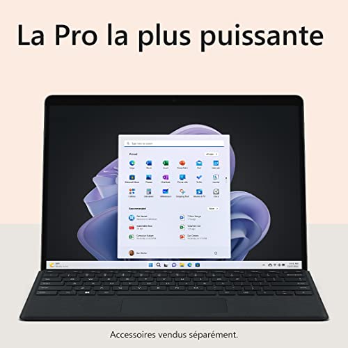 Microsoft Surface Pro 9 Wifi Ordinateur Portable Windows 11 écran tactile 13'' 8 Go RAM SSD Intel EVO Core i5 - vue 2