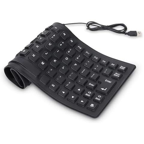 Clavier Pliable en Silicone Agatige Cover