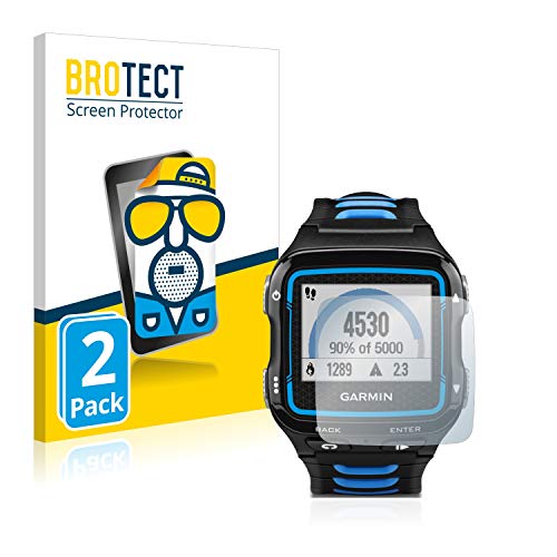 BROTECT Protector Pantalla Anti-Reflejos Compatible con Garmin Forerunner 920XT (2 Unidades) Pelicula Mate Anti-Huellas