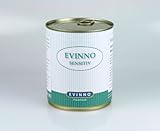 Evinno Sensitiv Pferdefleisch 12 x 800 g Dose Single Protein Nassfutter Hundenahrung Schonkost für den sensiblen Hund oder auch bei Futtermittelunverträglichkeit