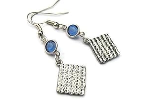 Matzah Birthstone Earrings for Passover: Adorn your ears with 20 pairs of weird earrings