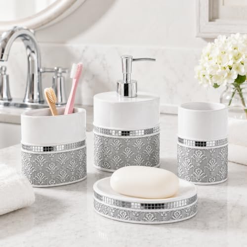 Juego de decoración de baño de alta calidad Creative Scents en resina 3