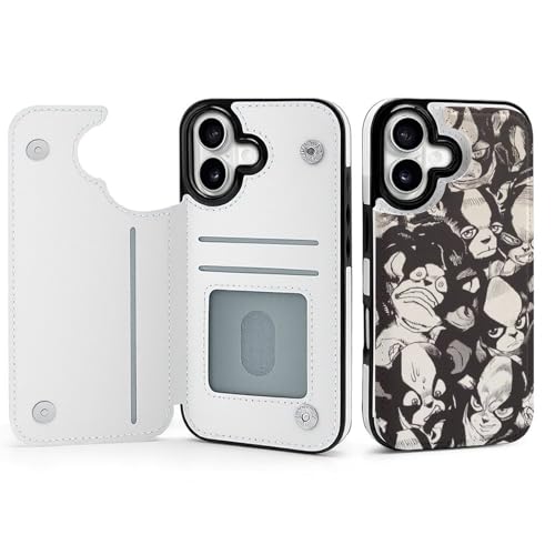 手帳型 ジョジョの奇妙な冒険 イギー 対応 iPhone 17 ケース カード収納 スマホケース 財布型 携帯ケース 軽量 全面保護 スタンド機能 おしゃれ お祝いギフト