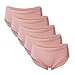 Produktbild Newanna Unterhosen Damen 5er Pack Baumwolle Hohe Taille Slips Stretch Sexy Spitze Unterwäsche Frauen Panties Hipsters Strings Tangas Panty Höschen Dessous Sets Sportunterhosen Große Größen Fünferpack