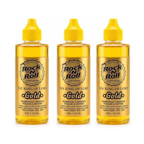 Rock N Roll Gold Chain Lubricant, 4 Ounce (3 Pack)