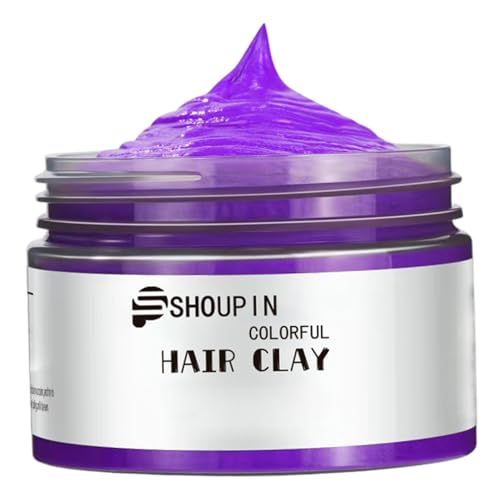 Cera para cabello lavable color púrpura 100g temporal miniatura 6