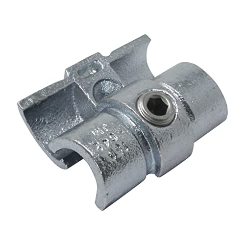 SO-TOOLS® Temperguss Verbindungsstück 2-teilig innen für 33,7 mm Rohr Rohrverbinder