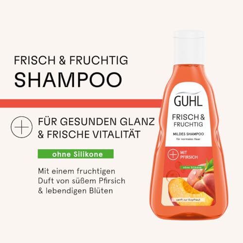 Guhl Frisch & Fruchtig Shampoo - Inhalt: 250 ml - Haartyp: normal