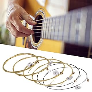Cordes de guitare acoustique universelles en laiton avec noyau hexagonal en acier pour instruments de musique – Image 3