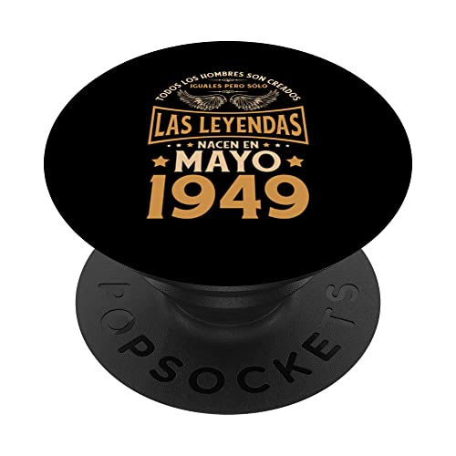 Cumpleaños Hombre Regalos Las Leyendas Mayo 1949 PopSockets PopGrip Intercambiable