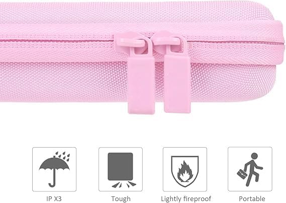 co2CREA Hard Case Compatible with Logitech Pebble 2 Combo K380 K380s Keys + M350 Wireless Keyboard and Mouse Combo (Rose) - Image 6