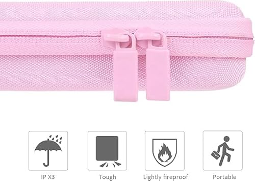 co2CREA Hard Travel Case Cover for Logitech K380 Wireless Keyboard (Can be Stored Logitech M355) (Box Only, Does Not Include Keyboard/Mouse Set) (Pink) - Image 5