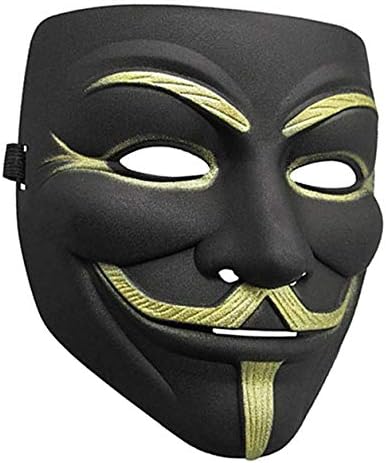 V For Vendetta Hacker Mask Anonymous Costume Events Carnival Cosplay Masquerade Mask Party
