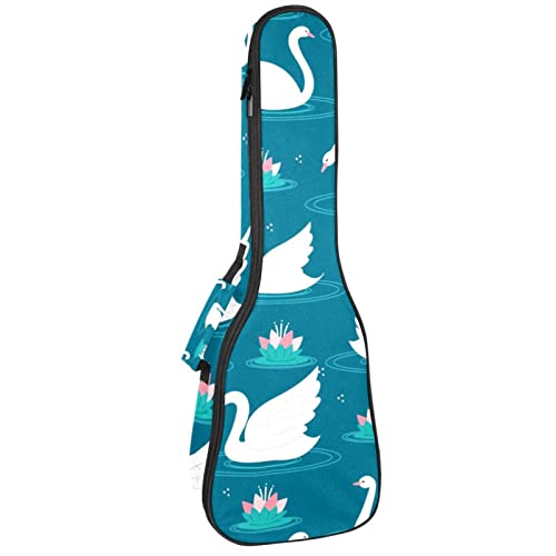 Housse ukulélé concert rembourré 10 mm sac à dos robuste soprano