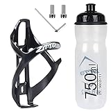 Flaschenhalter Fahrrad Einfache Installation: Getränkehalter Fahrrad mit einem Schraubendreher und Schrauben (im Lieferumfang des Produkts enthalten) können Sie es einfach in der gewünschten Position installieren (nur eine Minute)