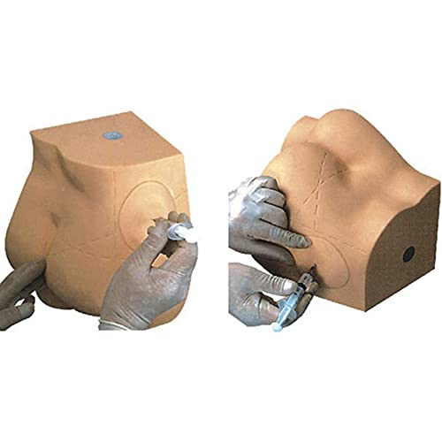 Image of Hip Injection Training Simulator, Buttock Muscle Injection Practice Model For Medical Students Or Nurses Teaching Model, IV Practice Start Kit skin