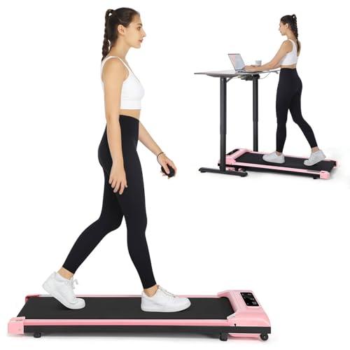 ANCHEER Walking Pads, 2 in 1 Under Desk Treadmill 2.5HP...