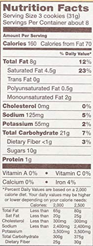Image of Back to Nature Cookies, Fudge Striped, 8.5 Ounce