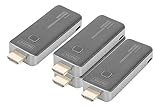 2 sur DIGITUS Émetteur HDMI – système de présentation sans Fil – Plug & Play – Aucun Pilote nécessaire – Noir/Argent