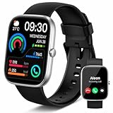 Smart Watch for Men Women(Answer/Make Call), 1.91"HD Touch Screen 2026 New FitnessTracker with Heart Rate/Sleep Monitor/SPO2/Step Counter, 110+ Sport Modes IP68 Waterproof Smartwatch for Android iOS