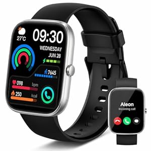 Smart Watch for Men Women(Answer/Make Call), 1.91"HD Touch Screen 2026 New FitnessTracker with Heart Rate/Sleep Monitor/SPO2/Step Counter, 110+ Sport Modes IP68 Waterproof Smartwatch for Android iOS