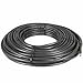 100-Ft. 18 AWG Black Quad Shield RG6 Coaxial Cable