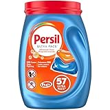 Persil Ultra Pacs Advanced Clean Oxi+Odor Power Laundry Detergent, 57 count