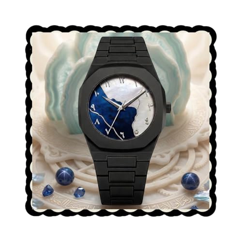 Image of PAPIO Men's Designer Analog Watch | Polycarbon Strap Wrist Watch | Arabic Dial Stylish Casual & Formal Watch for Men