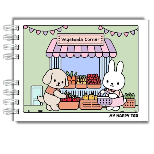 Livro de Colorir - Momentos Relaxantes My Happy Ted: 1ª Edição, F...