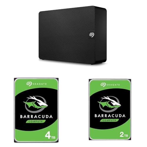 Image of Seagate Expansion 4TB Desktop External HDD - USB 3.0 for Windows and Mac with 3 yr Data Recovery Ser
